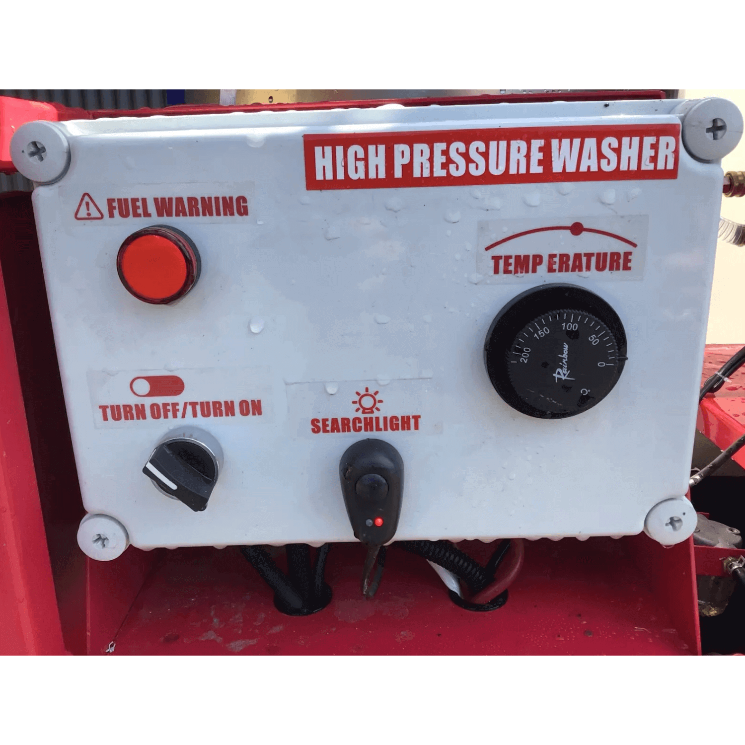 4000 PSI Commercial Hot Water Pressure Washer with Water Tank