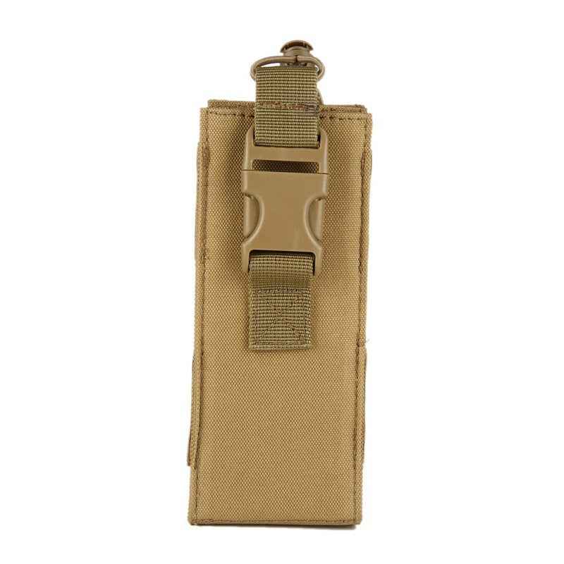 2 Way Radio Tactical Holder - Durable Nylon Communication Gear